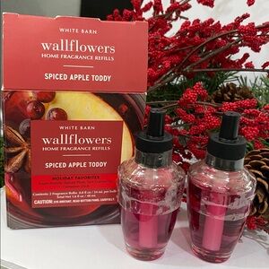 Bath & Body Works “Spiced Apple Toddy” 2 New Wallflower Refills